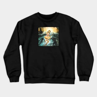 Island of the Fishmen Crewneck Sweatshirt